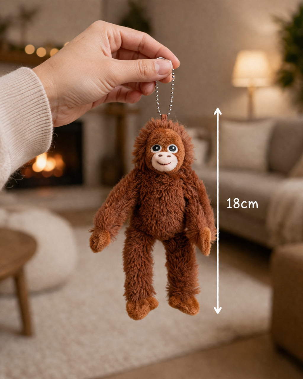 Punch's Monkey Keyring