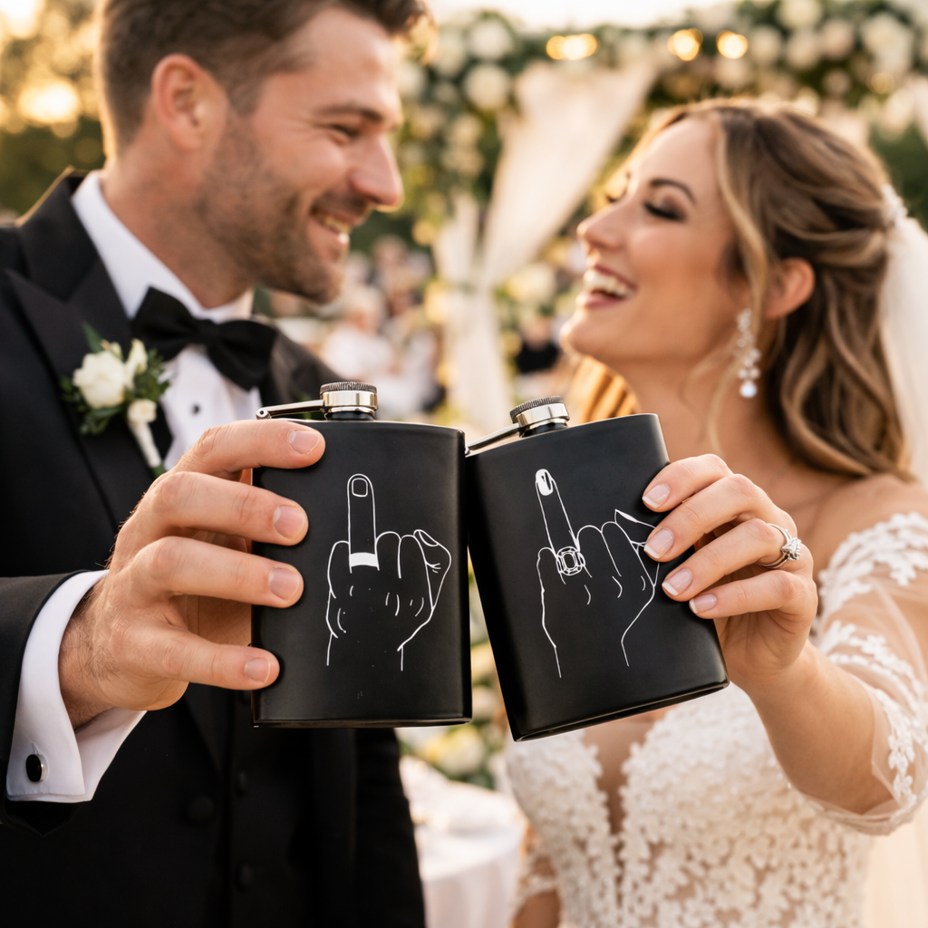 Wedding Flask Gift