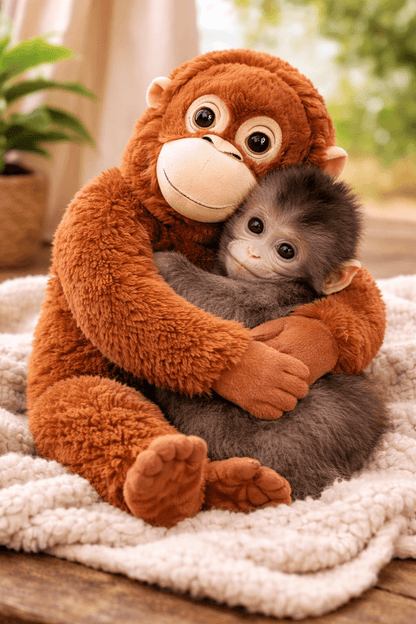 Plush Teddy Orangutang