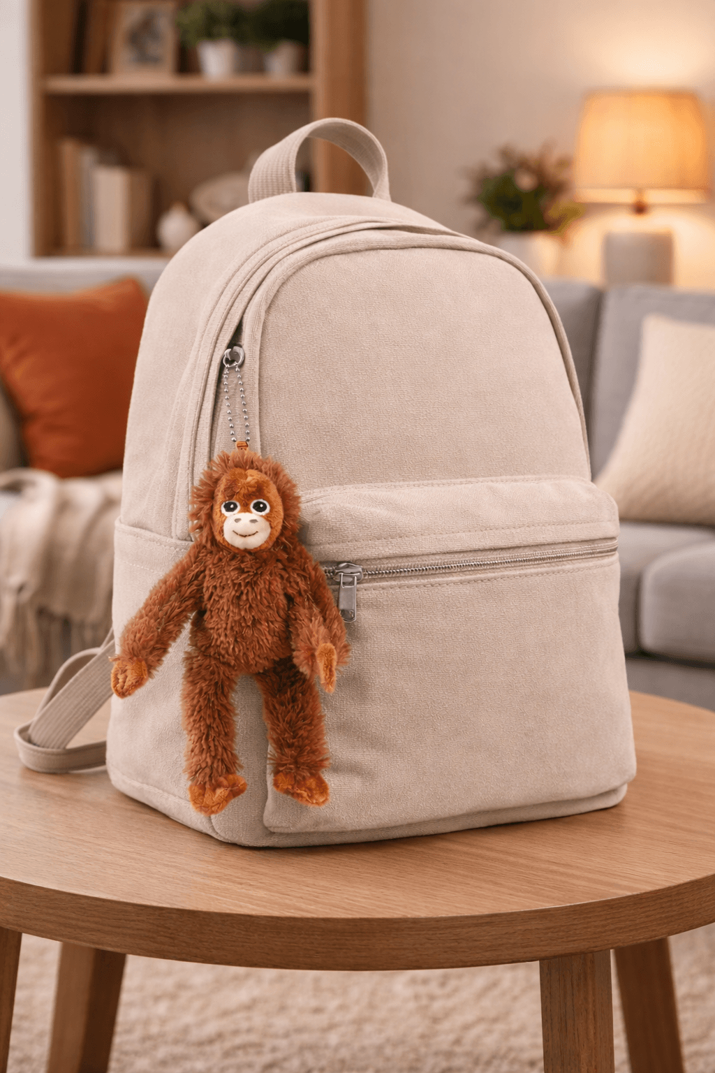 Punch's Monkey Keyring